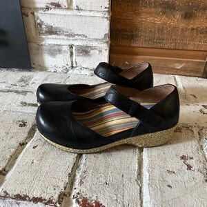 Dansko Black Mary Jane Women's Shoes